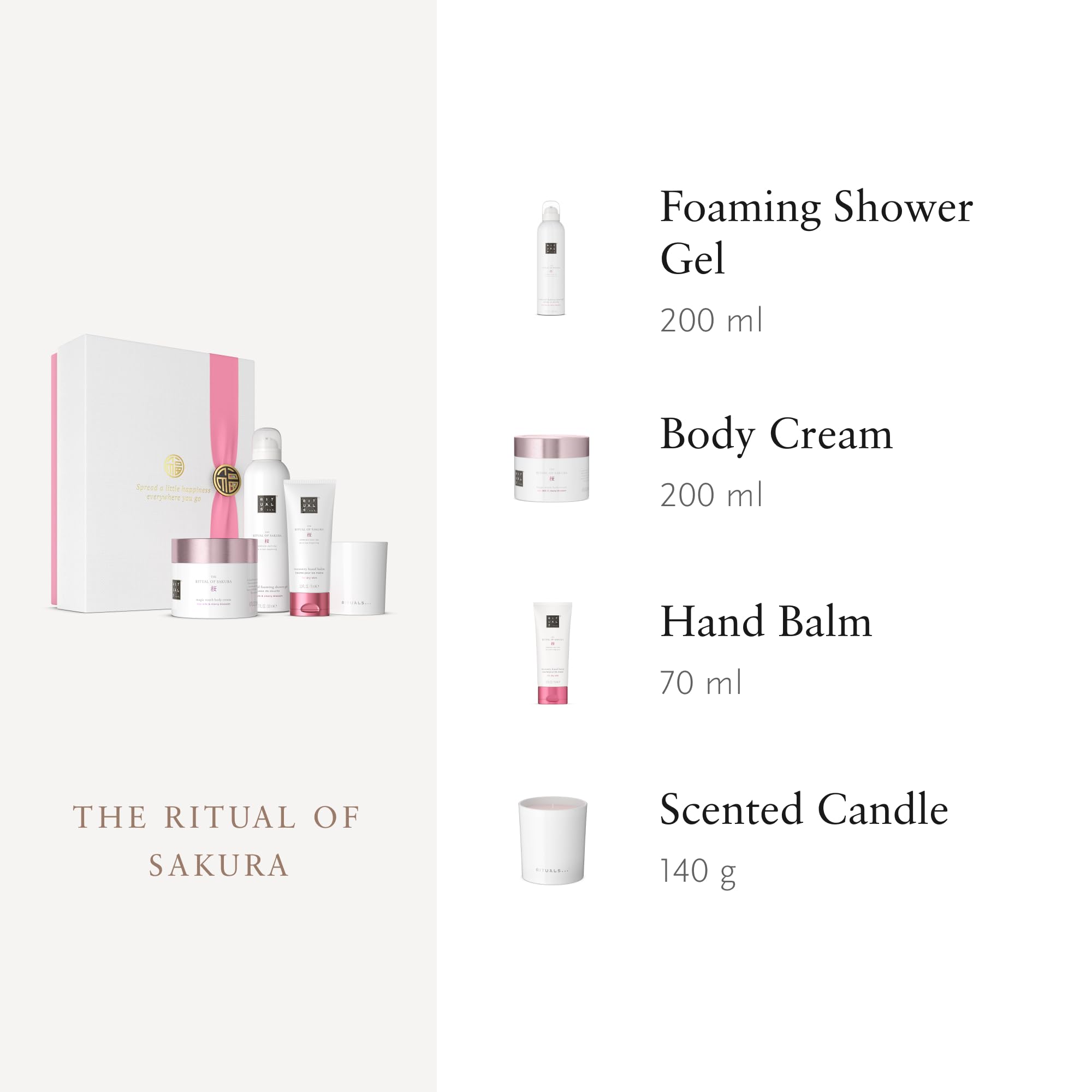 RITUALS Gift Set The Ritual of Sakura Large Skin, Bath & Body